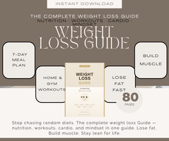 The Complete Weight Loss Guide — Nutrition, Workouts, Cardio & Mindset